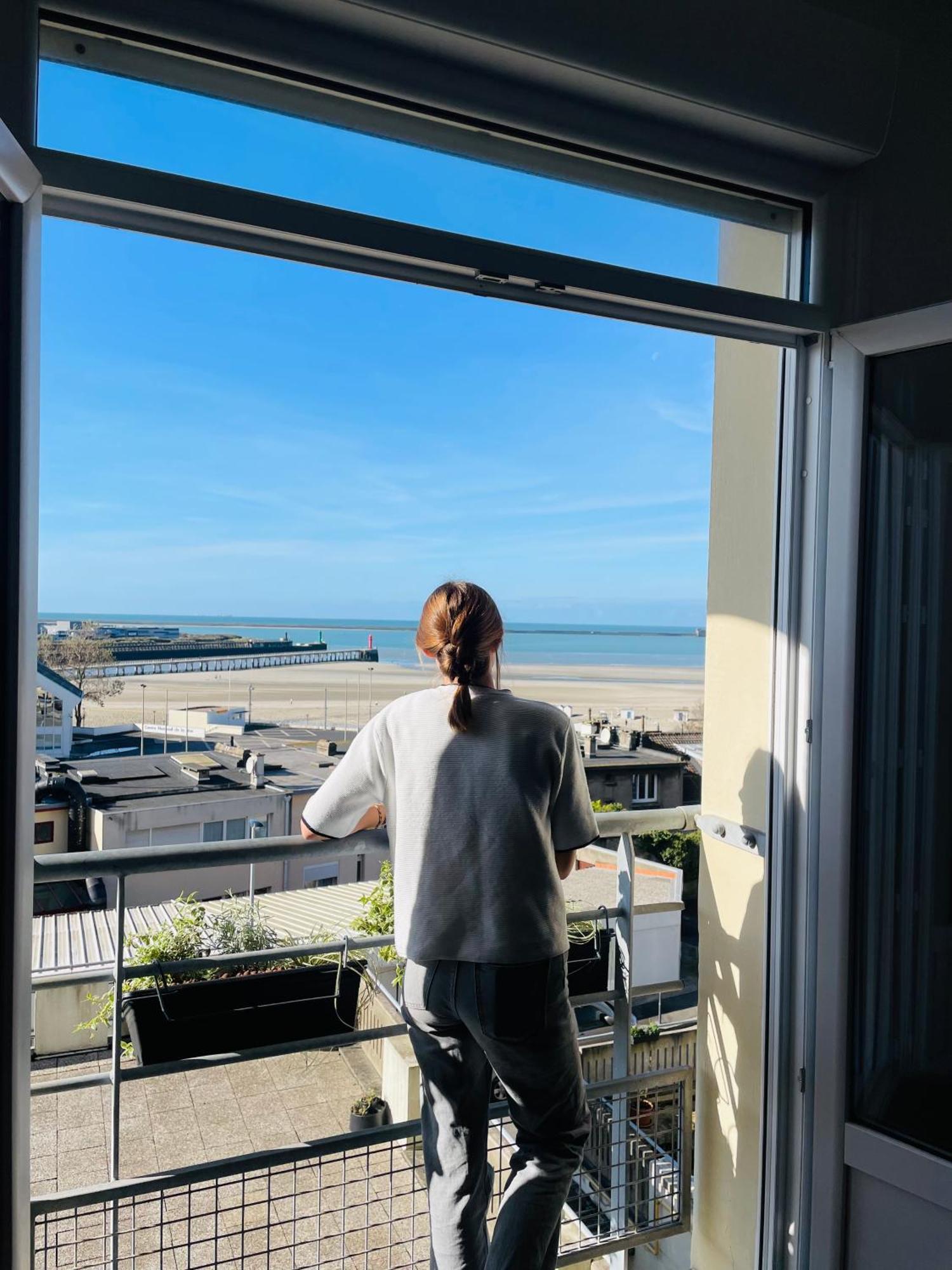 Bellevue -Appartement De Charme - Vue Imprenable Sur La Mer - Face A Nausicaa Boulogne-sur-Mer Luaran gambar